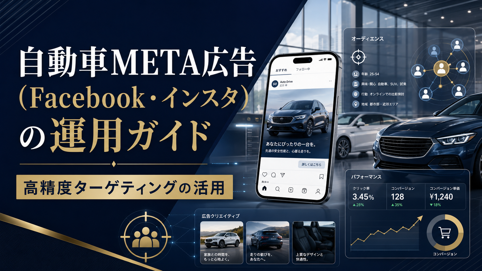 自動車META広告（Facebook・インスタ）の運用ガイド｜高精度ターゲティングの活用